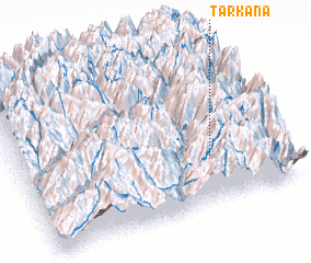 3d view of Tarkāna