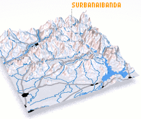 3d view of Surbanai Bānda