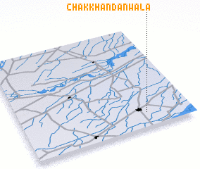 3d view of Chak Khandānwāla