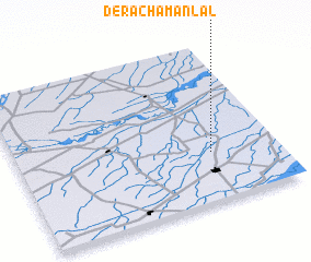 3d view of Dera Chaman Lāl