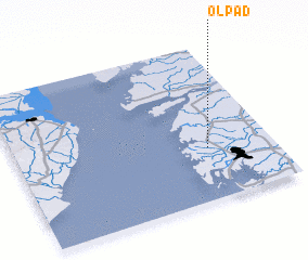 3d view of Olpād