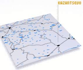 3d view of Kazantsevo