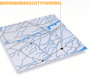 3d view of Chak One Hundred Sixty-five Nine L