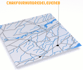 3d view of Chak Four Hundred Eleven EB