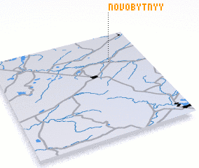 3d view of Novobytnyy