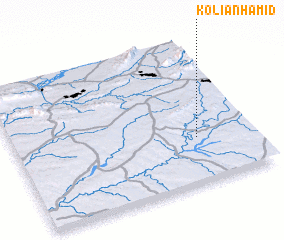 3d view of Koliān Hamīd