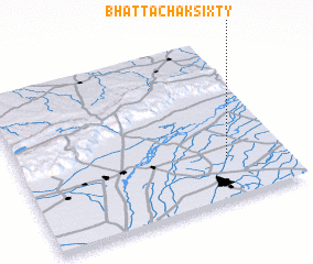 3d view of Bhatta Chak Sixty