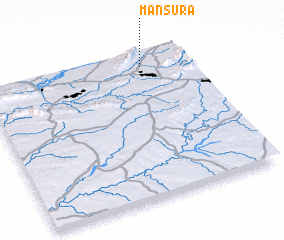 3d view of Mansūra