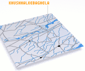 3d view of Khushhāl ke Baghela