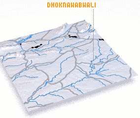 3d view of Dhok Nawābwāli