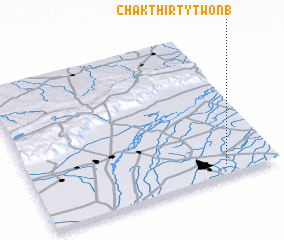 3d view of Chak Thirty-two NB