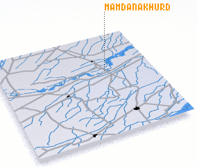 3d view of Mamdāna Khurd