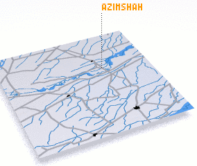 3d view of Azīm Shāh