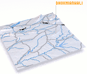 3d view of Dhok Miānwāli