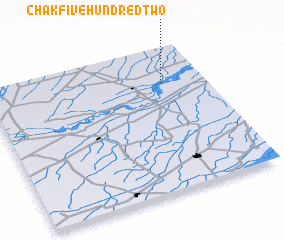 3d view of Chak Five Hundred Two