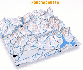 3d view of Mahābara Utla