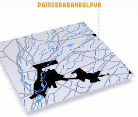 3d view of Painsera Bahbalpur