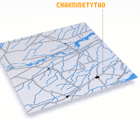 3d view of Chak Ninety-two