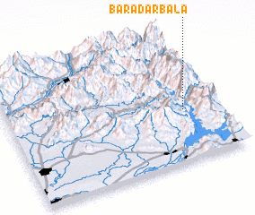 3d view of Baradar Bāla