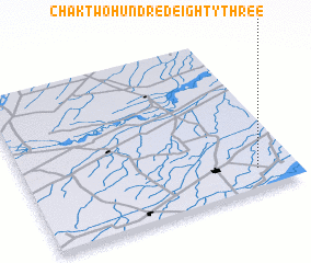 3d view of Chak Two Hundred Eighty-three