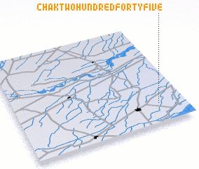 3d view of Chak Two Hundred Forty-five