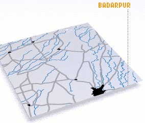 3d view of Badarpur