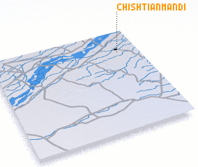 3d view of Chishtiān Mandi