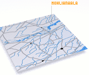 3d view of Mohliānwāla