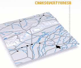 3d view of Chak Seventy-one SB