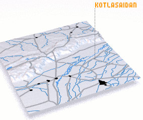 3d view of Kotla Saidān