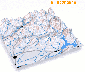 3d view of Bilmāz Bānda
