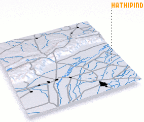 3d view of Hāthi Pind