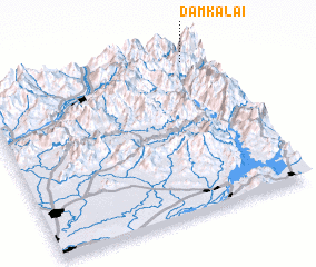 3d view of Dam Kalai