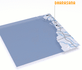 3d view of Dhārāsana