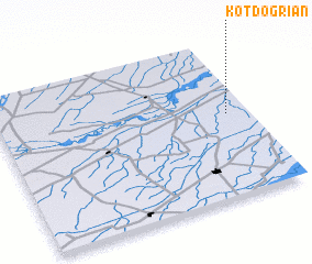 3d view of Kot Dogriān