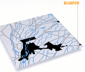 3d view of Bijapur