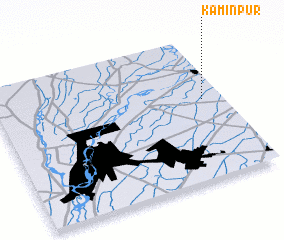 3d view of Kaminpur