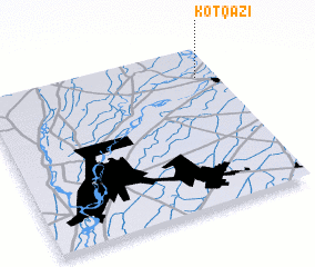 3d view of Kot Qāzi