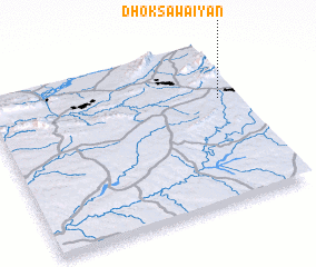 3d view of Dhok Sawāiyān