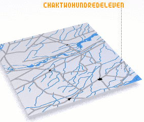 3d view of Chak Two Hundred Eleven