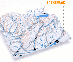 3d view of Tash-Bulak