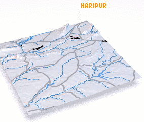 3d view of Harīpur