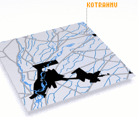 3d view of Kot Rahmu