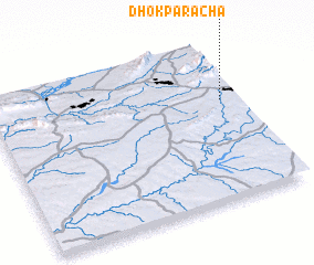 3d view of Dhok Parācha