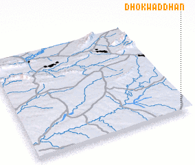 3d view of Dhok Waddhan