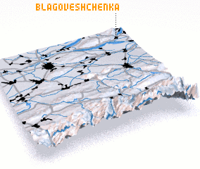 3d view of Blagoveshchenka