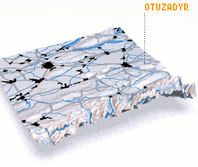 3d view of Otuz-Adyr