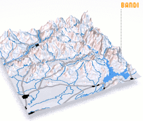 3d view of Bāndi