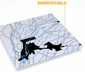 3d view of Bahādurewāla