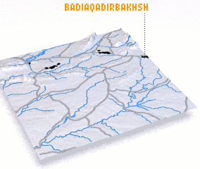 3d view of Bādia Qādir Bakhsh